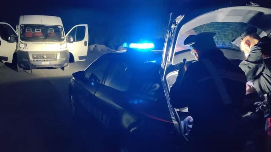 I carabinieri in azione nella zona industriale di Scarlino