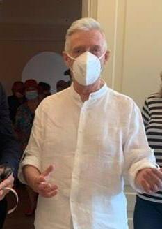 Inaugurata la personale di del Tessa a Villa Bertelli