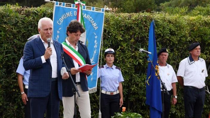 La piazza del parco di Procchio dedicata all’ammiraglio Gennari
