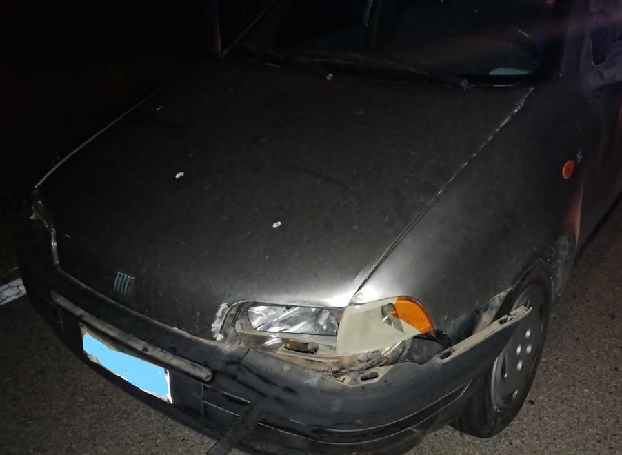 Ubriaco al volante distrugge cancellate Fermato e denunciato 