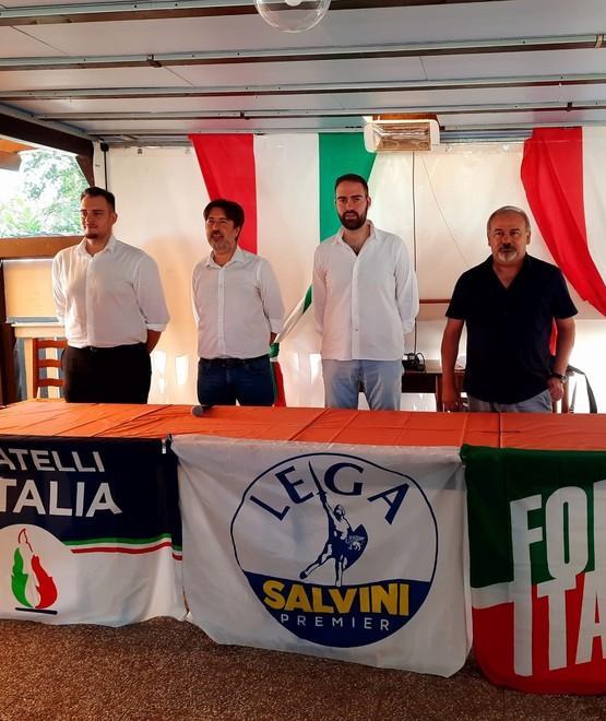 Il centrodestra si stringe a Toselli «Finalmente uniti» 