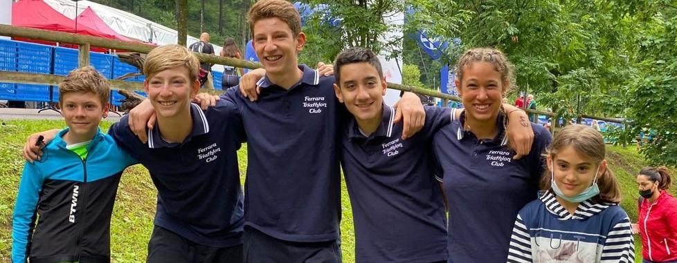Nord-Est: piazzamenti per i ragazzi del Ferrara