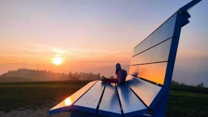 Tutti pazzi per le emozioni della Big Bench: in un anno ha conquistato 5mila visitatori