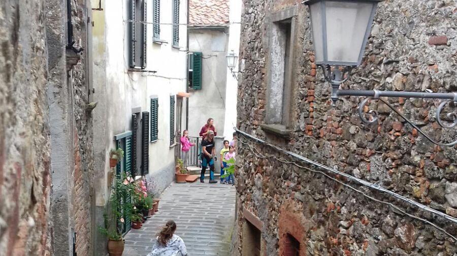 Una veduta di Boccheggiano, frazione del comune di Montieri: qui il virus è tornato a fare davvero paura