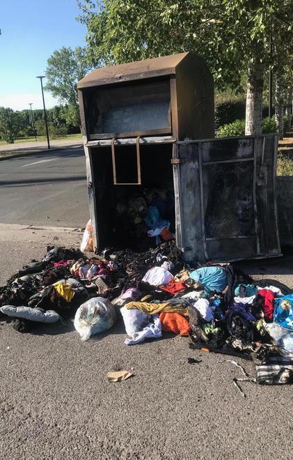 Vandali incendiari a Riglione