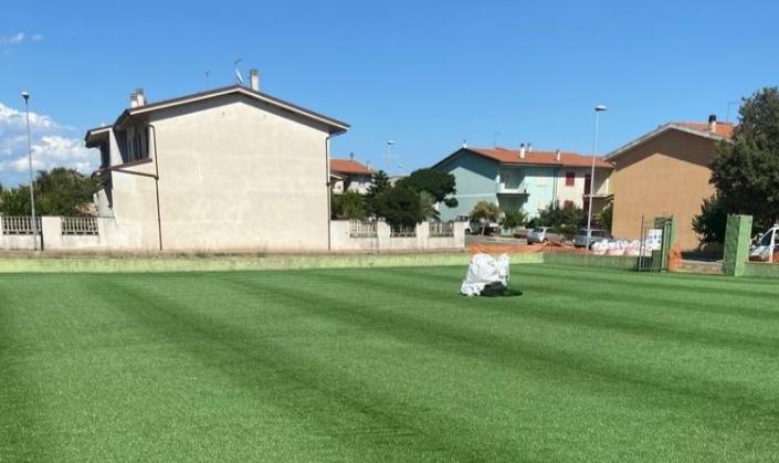 Silanus. In dirittura d’arrivo i lavori al campo di calcetto Birdis