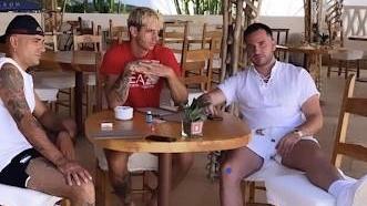 Ibra e Achille Lauro in Costa