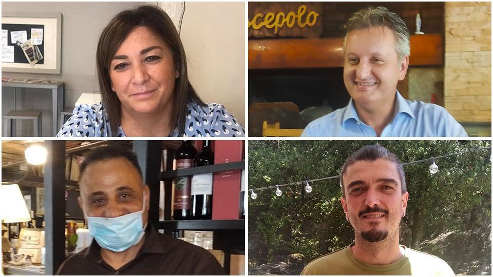 Francesca Vitali, Stefano Mariotti, Safwat Mohamed e Massimo Turturiello