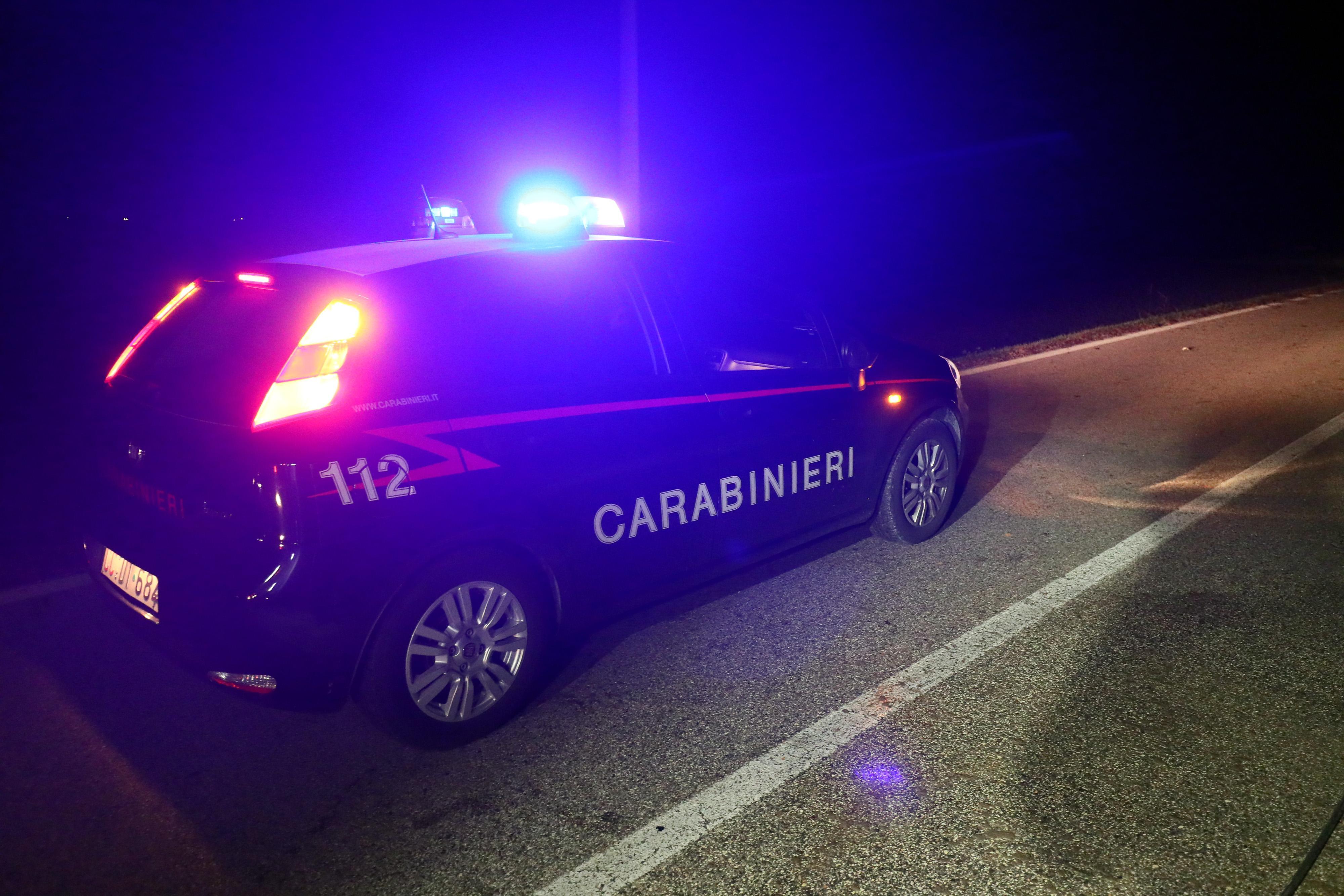 Dopo la lite  la moglie si rifugia nel bosco
