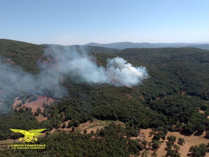 Ancora fiamme a Santu Lussurgiu dove è atteso il ministro Patuanelli 