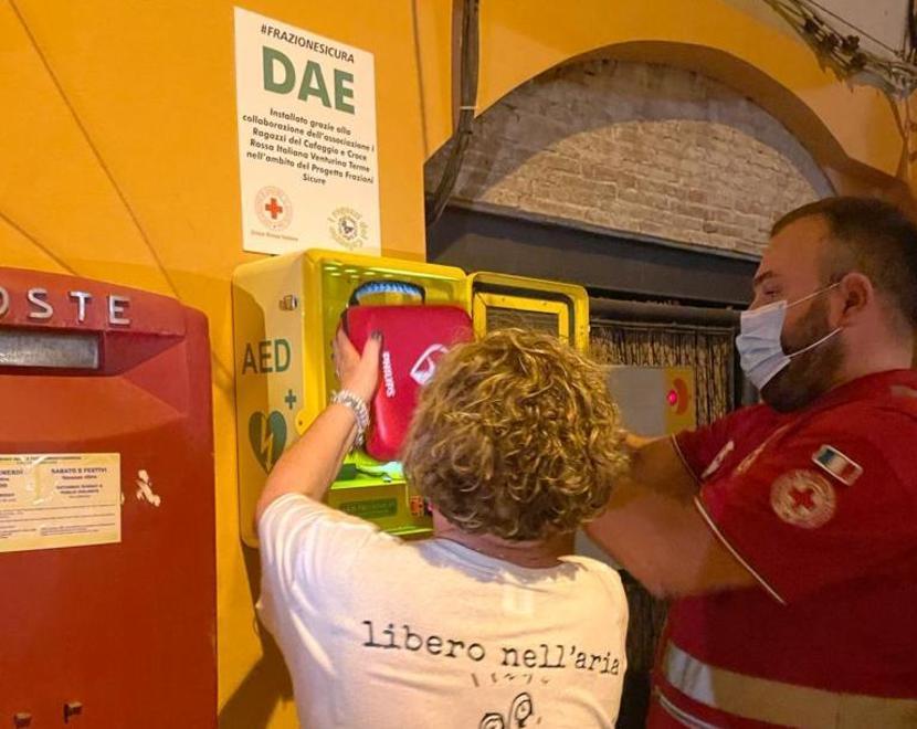 Cafaggio in festa, raccolti i soldi per il defibrillatore destinato a Lumiere 