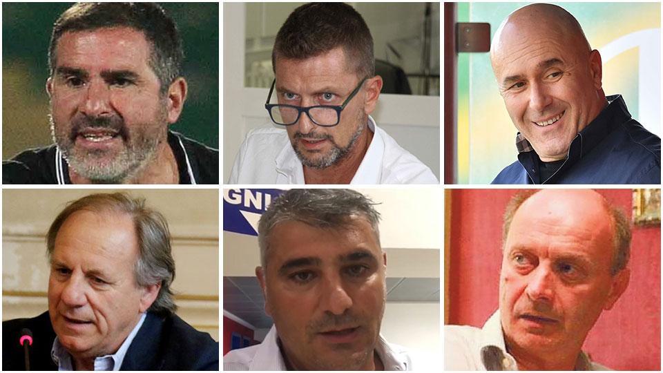 Cristiano Lucarelli, Paolo Toccafondi, Stefano Bandecchi, Roberto Piccini, Roberto Felleca e Pier Paolo Gherlone