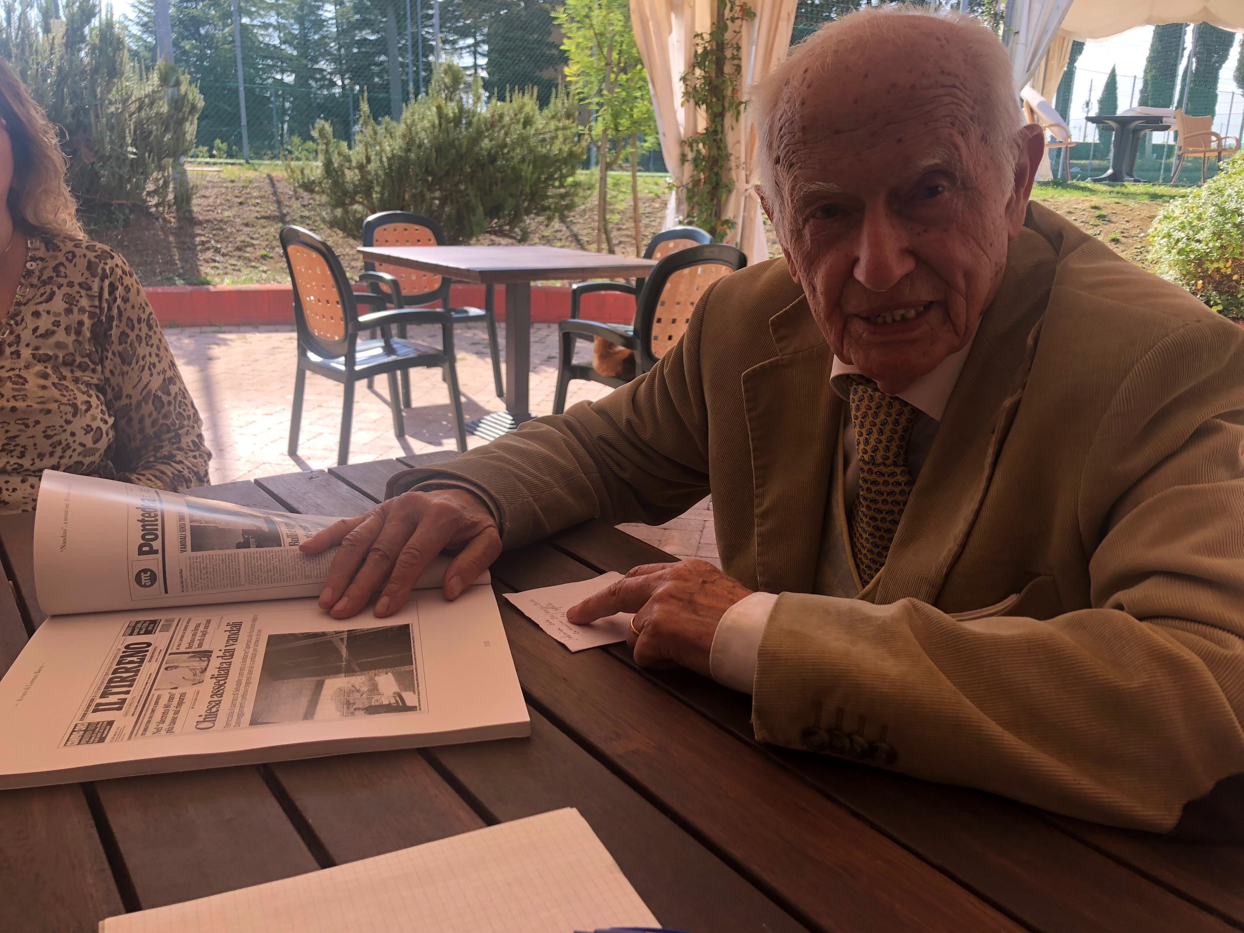 Ferdinando Guerrini in una foto di pochi anni fa