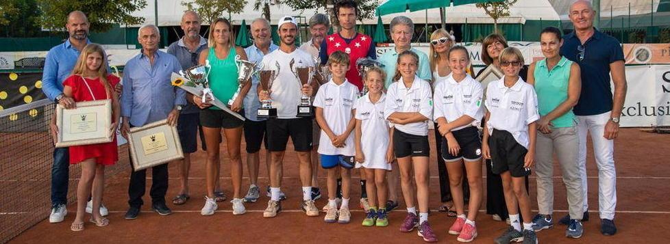 Fabbiano e Giovine coppia d’oro del trofeo Open del Tennis Italia di Forte