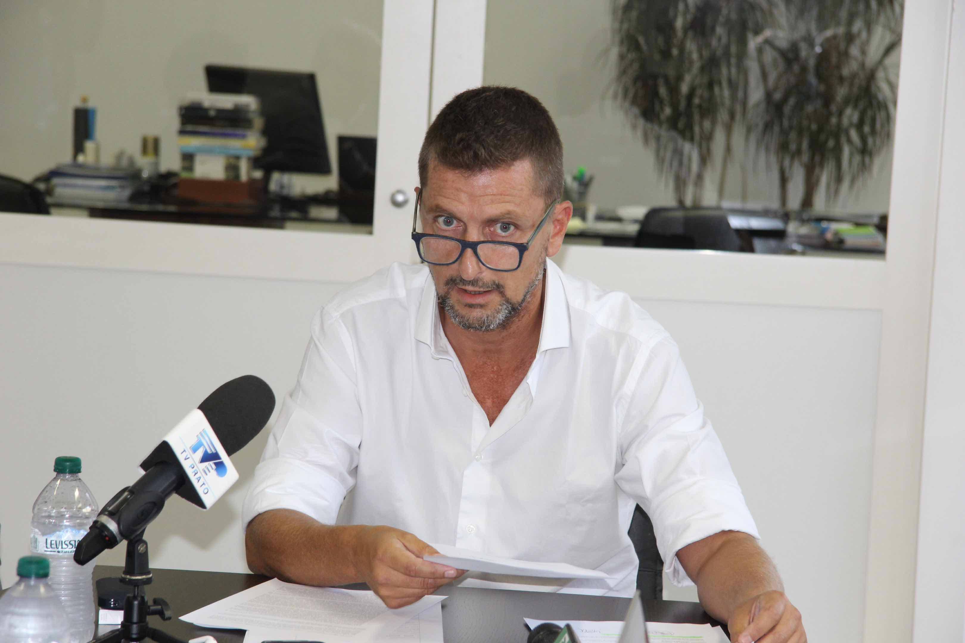 L'imprenditore pratese Paolo Toccafondi (foto Claudio Batavia)