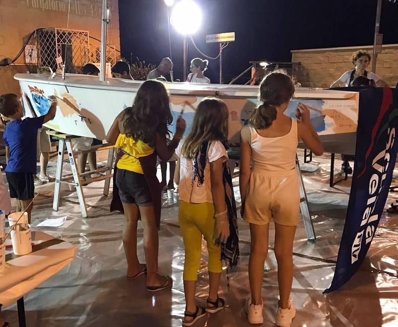 In spiaggia, dalla tela alla vela