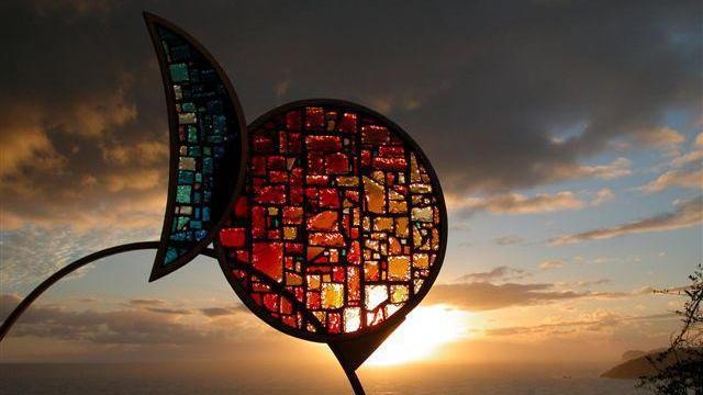 Sarà ricollocata al più presto l’opera di Bolano “Sole e Luna”