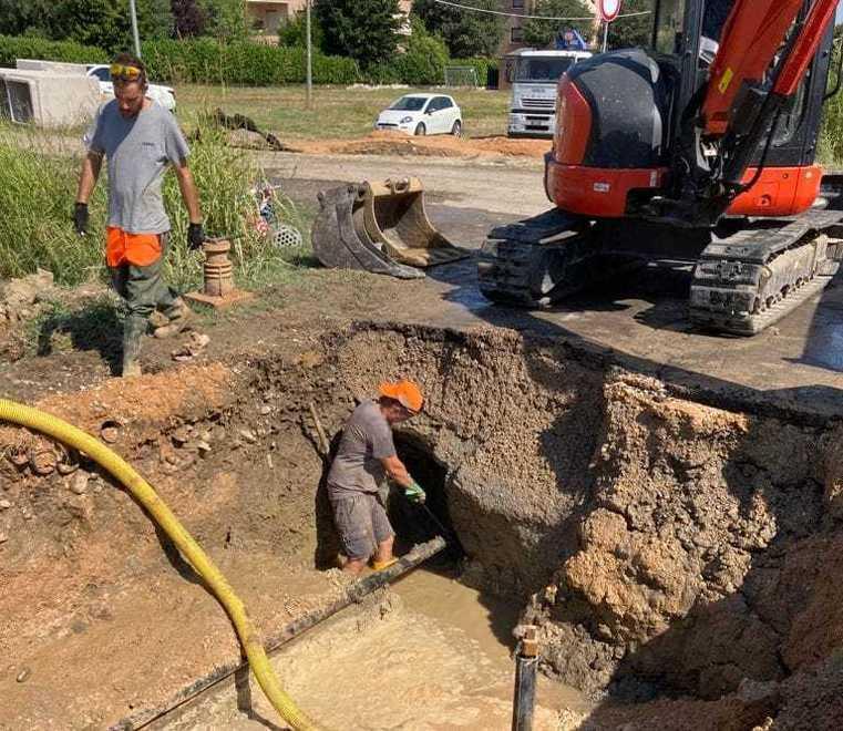 Carpi. Rete idrica, guasto al tubo principale Problemi con l’acqua per ore 