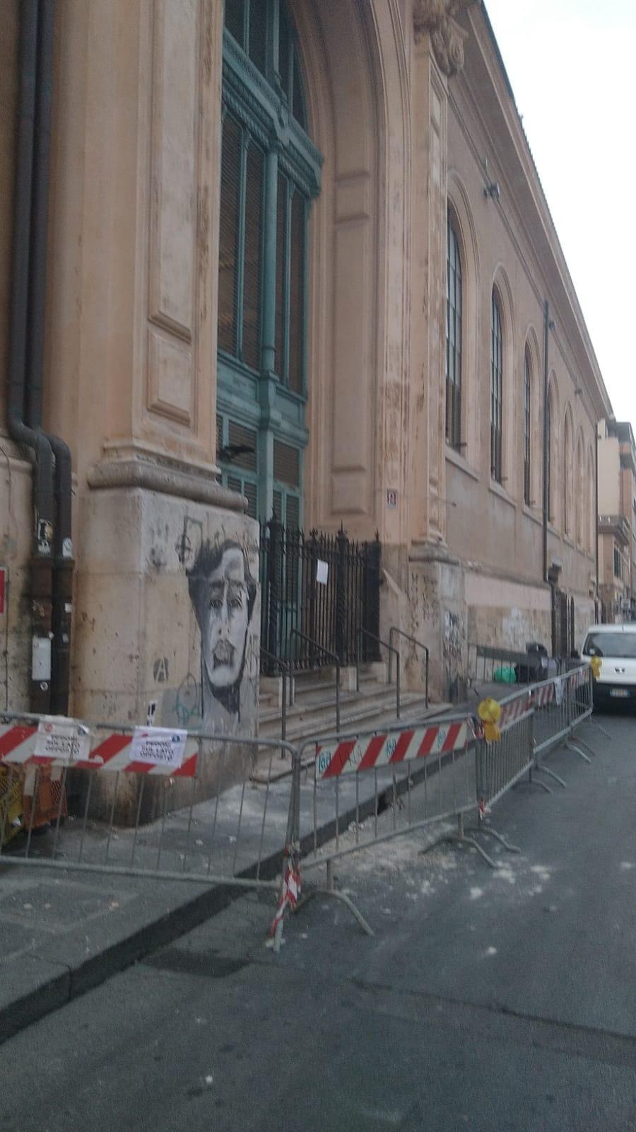 Le transenne al mercato