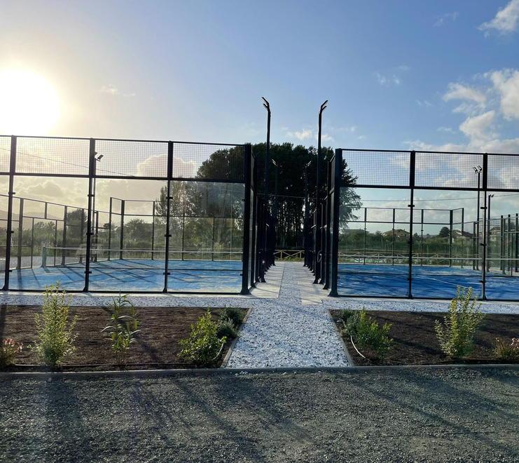 Nascono campi da padel nell’ex quartier generale della Carrarese calcio