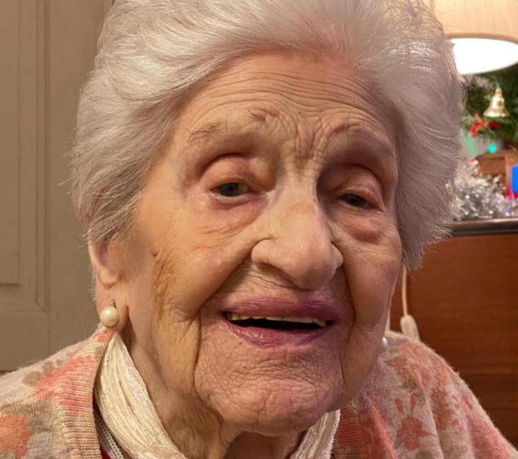 Nonna Leonetta Spagnoli oggi spegne 106 candeline