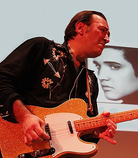 L’omaggio di Albert Ray al re del rock’n’roll nel segno del mitico Elvis 