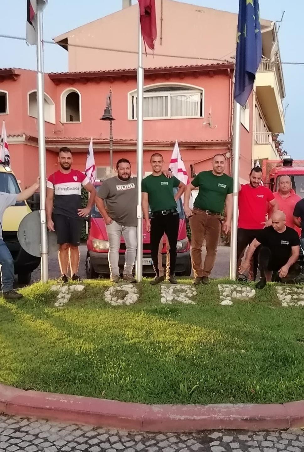 La solidarietà degli allevatori al Montiferru