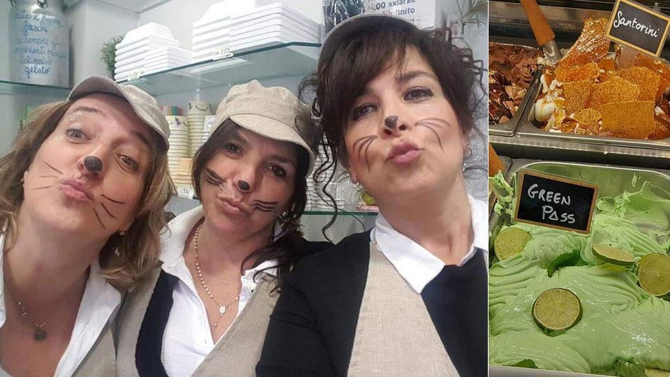 Gelati di stagione, e arriva il gusto dedicato alla pandemia: «Mi dà un cono al Green pass?» 