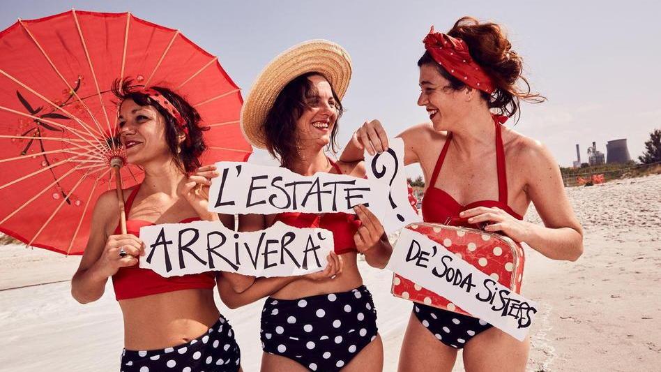 Le “De’ Soda Sisters”, formazione consacrata alla ricerca del folk revival nella storia d’Italia