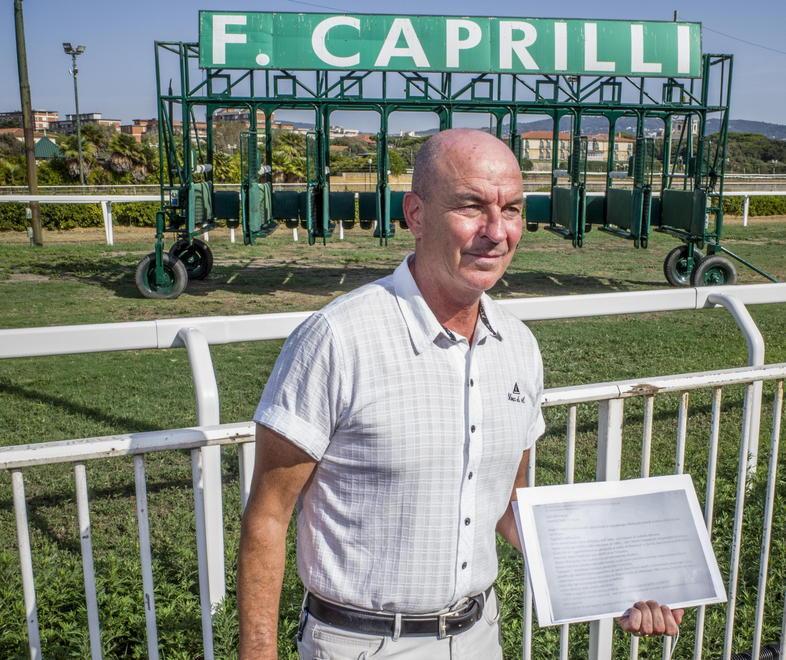 Il sindaco Luca Salvetti al Caprilli