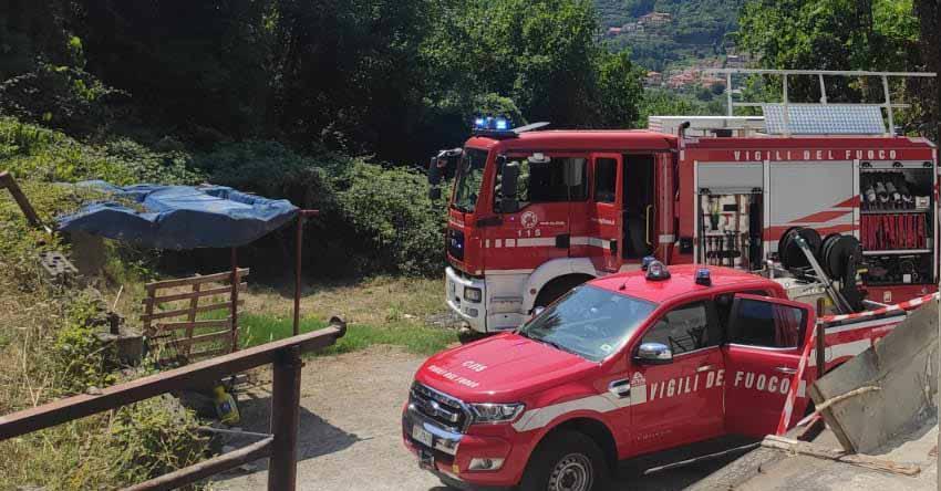 Incendio in una villetta di Casa Borsi momenti di paura a Montedivalli