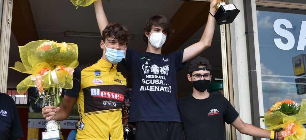 Edoardo Cipollini a segno sulle strade di Chiesina Domani il trofeo Pellegrini