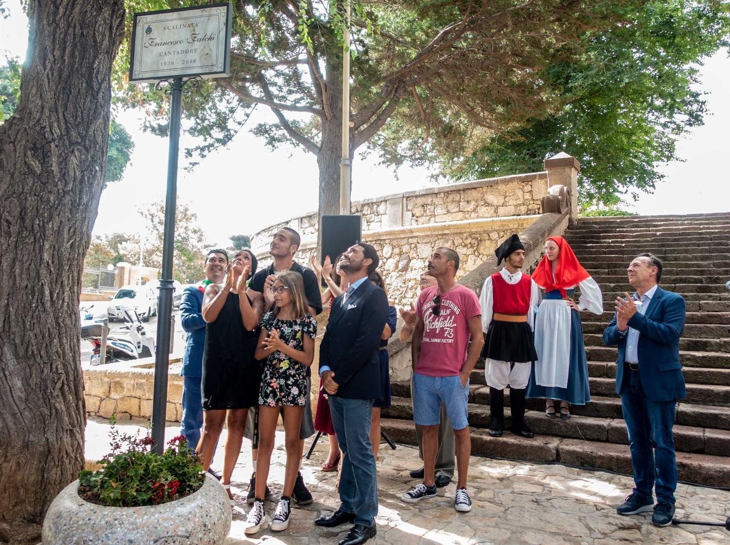 Targa per Francesco Falchi indimenticato cantadore