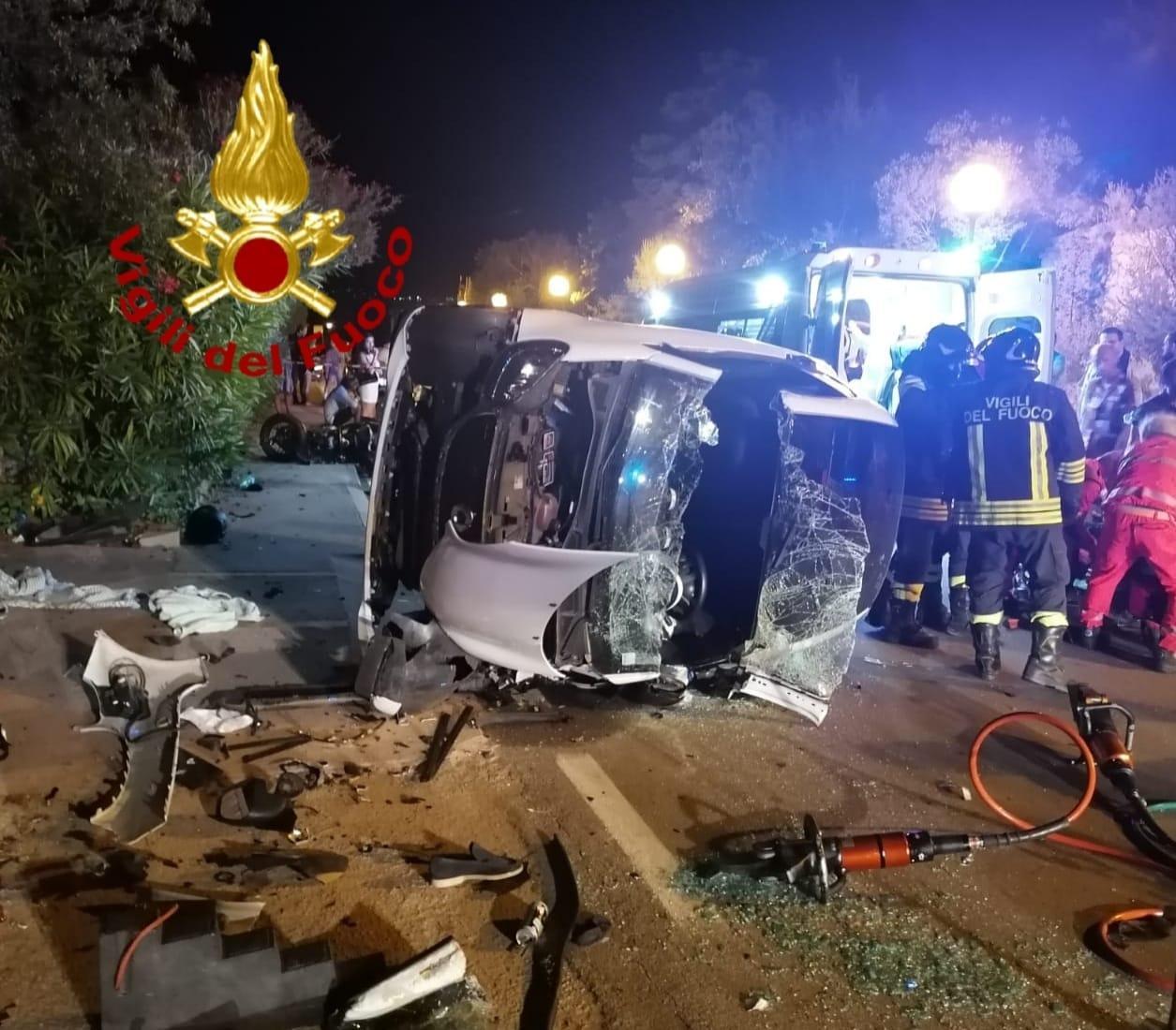 Arzachena, schianto auto-moto a Porto Cervo: gravissimo un 26enne