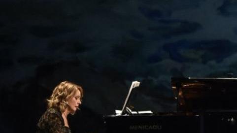 Una foto di Laura Pasqualetti al Goldoni (foto Bizzi/Trifiletti)