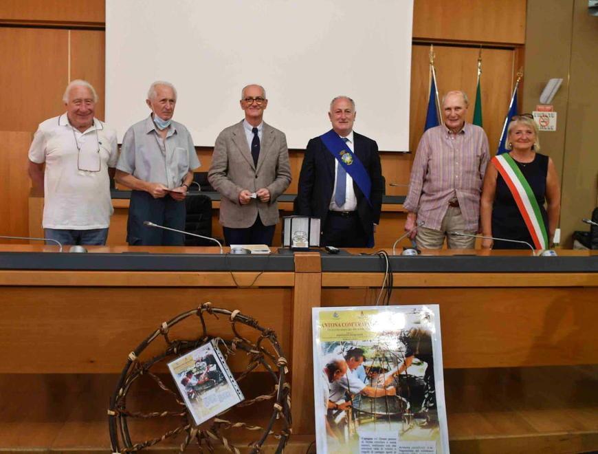 La “capagna” a Franco Gabrielli «Un premio legato alle mie radici» 