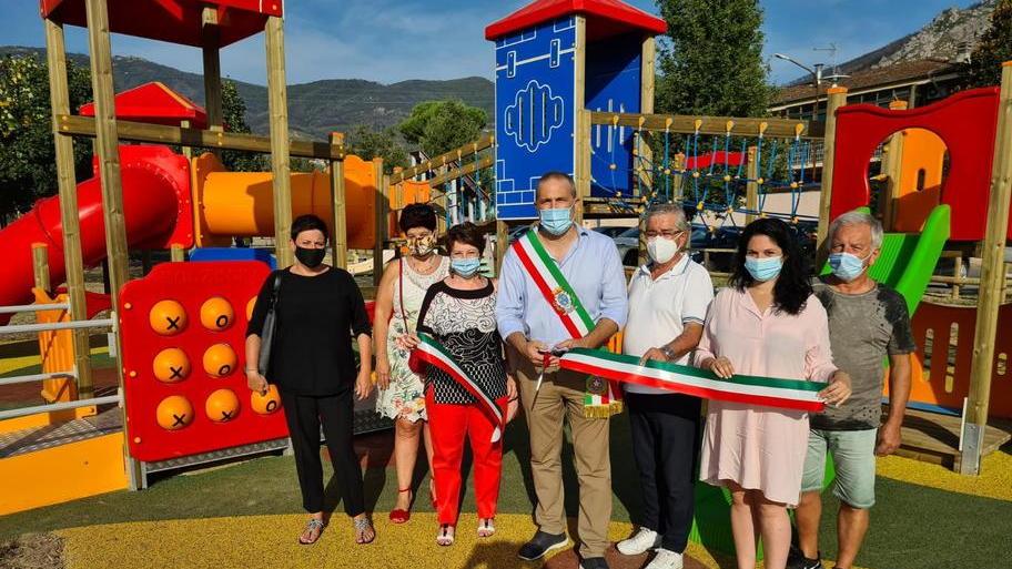 Nasce un’area con giochi senza barriere e per disabili