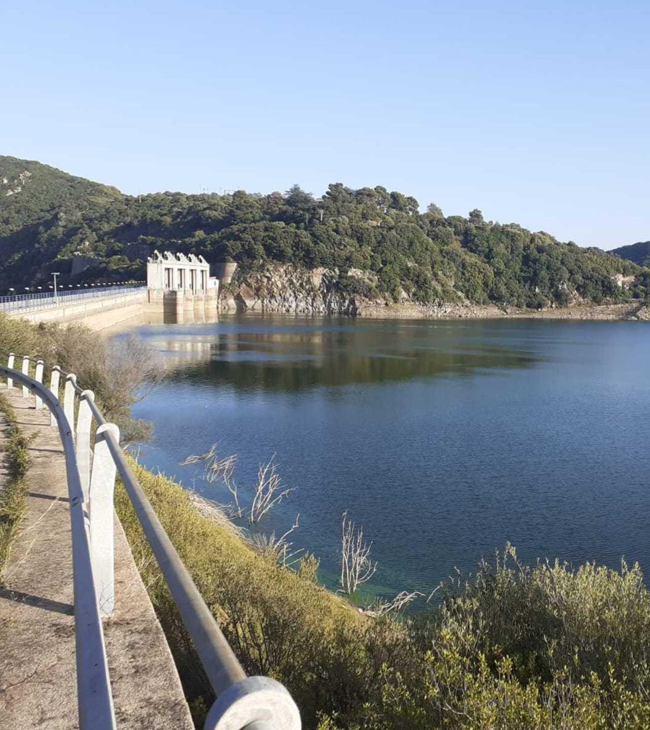 Diga del Liscia quasi piena stagione irrigua assicurata 