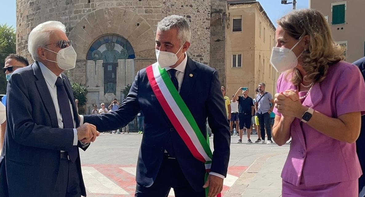 Mattarella in Comune «Grazie per l’accoglienza» 