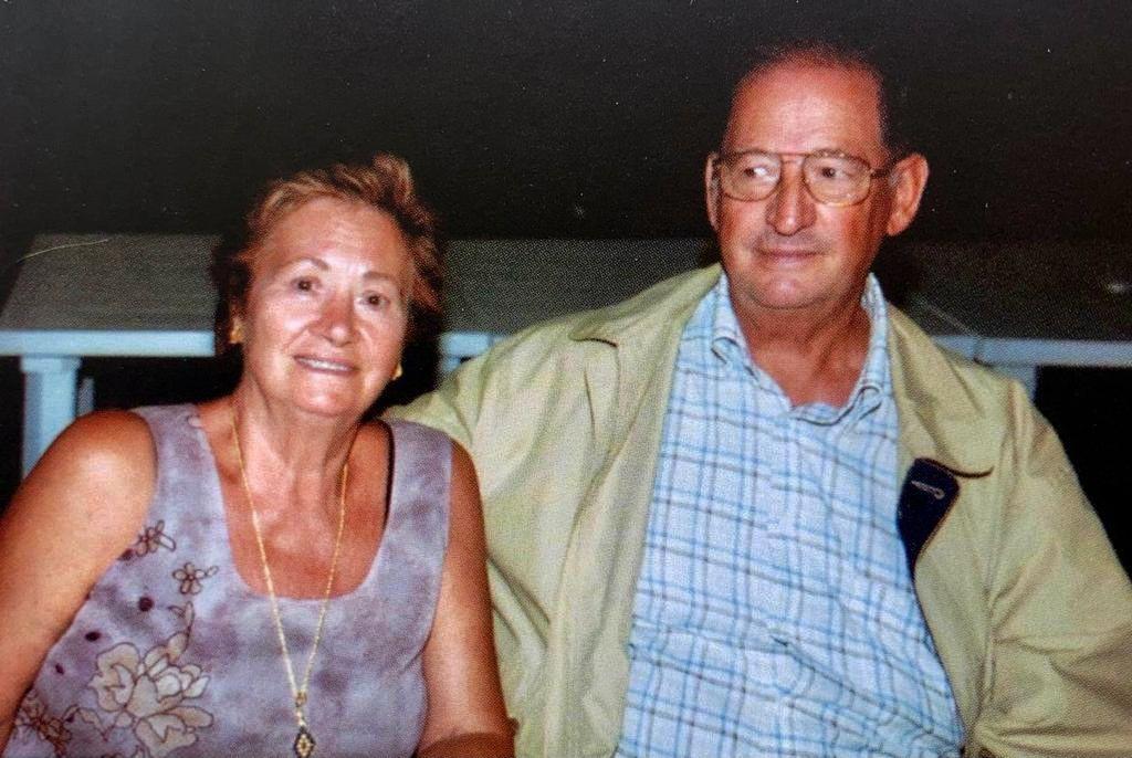 Maria Luisa Sbrana insieme al marito Mauro Novi