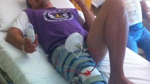 Thomas, una vita in cammino per quell’infortunio da ragazzo