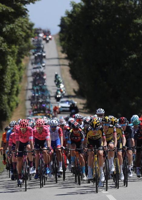Philipsen vince la seconda tappa Roglic conserva la maglia Roja