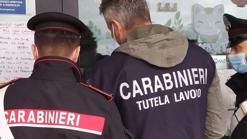 L'intervento dei carabinieri a Schignano