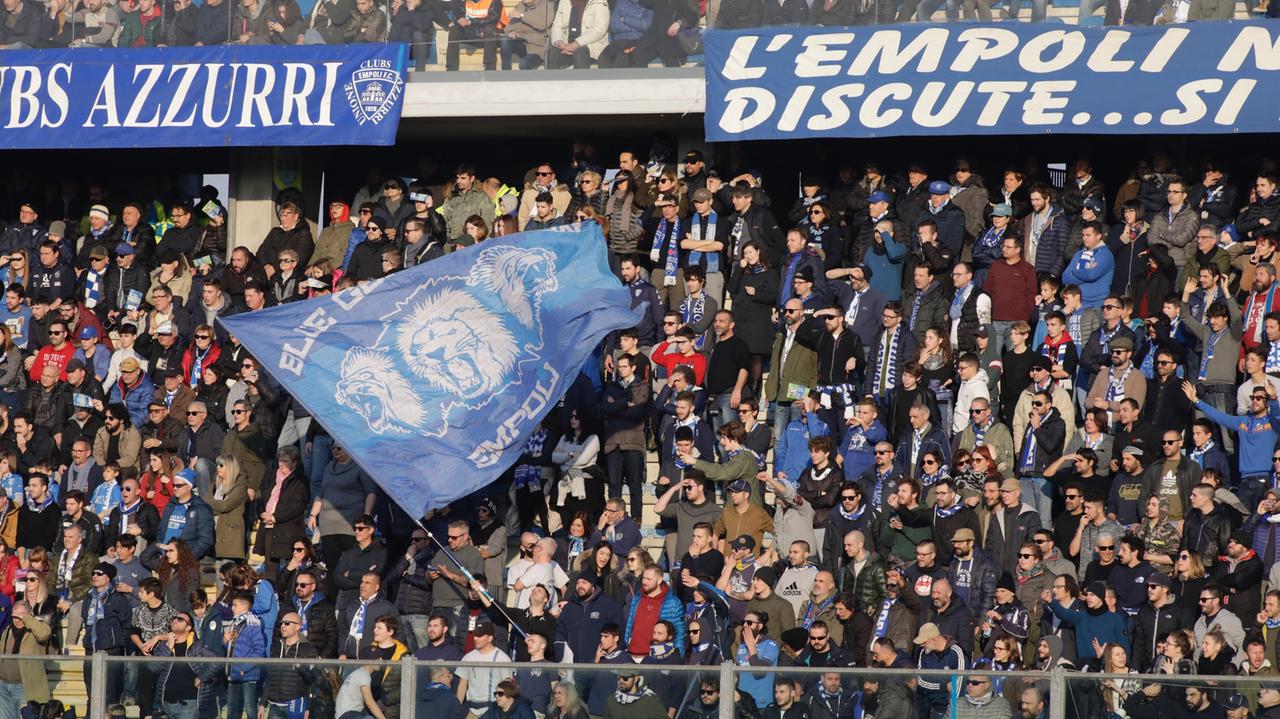 La Maratona inferiore gremita di tifosi