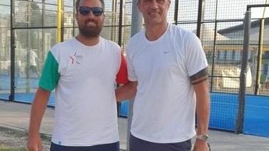 Maldini gioca a padel al centro Marco Polo