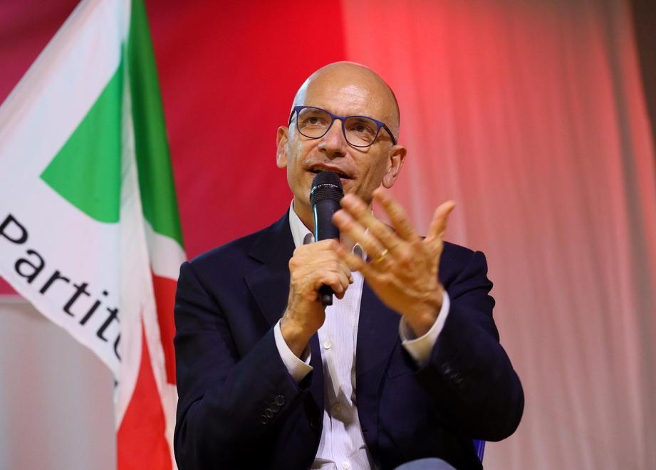Chiusura con il segretario Enrico Letta