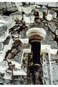Il pozzo sacro di Nuraghe Irru in una cartolina