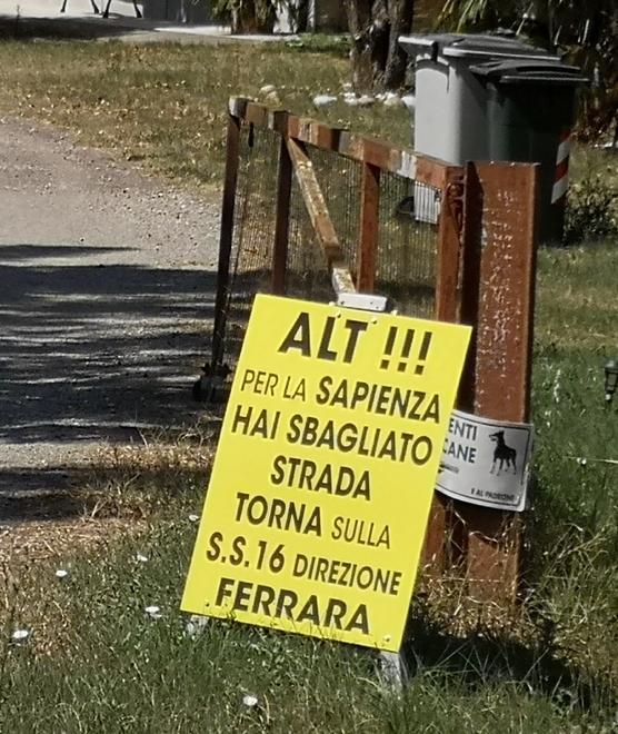Le auto sbagliano strada C’è il cartello-navigatore