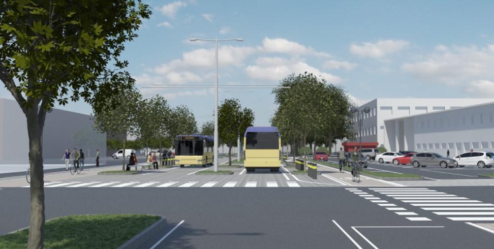 Modena. Via Canaletto come un boulevard: arriva il filobus. Da lunedì 23 apre il cantiere
