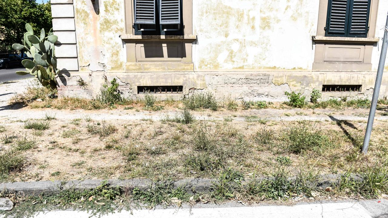 Un marciapiede nel quartiere di San Marco